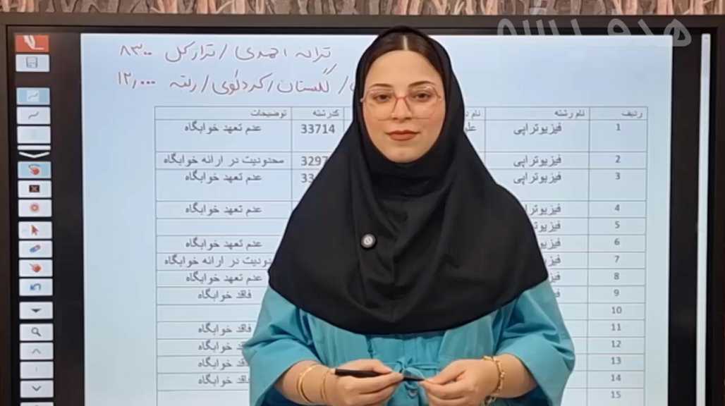 انتخاب رشته - گفتاردرمانی - زاهدان - رتبه 12000 