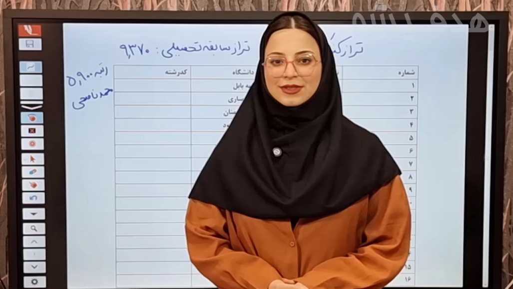 انتخاب رشته - فیزیوتراپی - رتبه 5900 